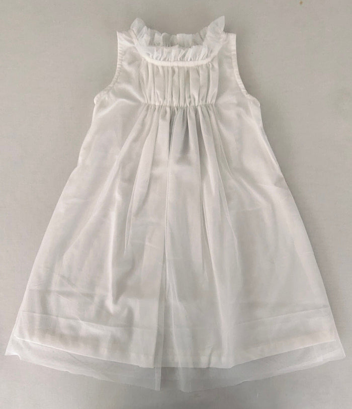 Elegant Lavender Nylon Net Tulle Dress with Ruffle Neck for Kids & Infants DRESS Yo Baby India