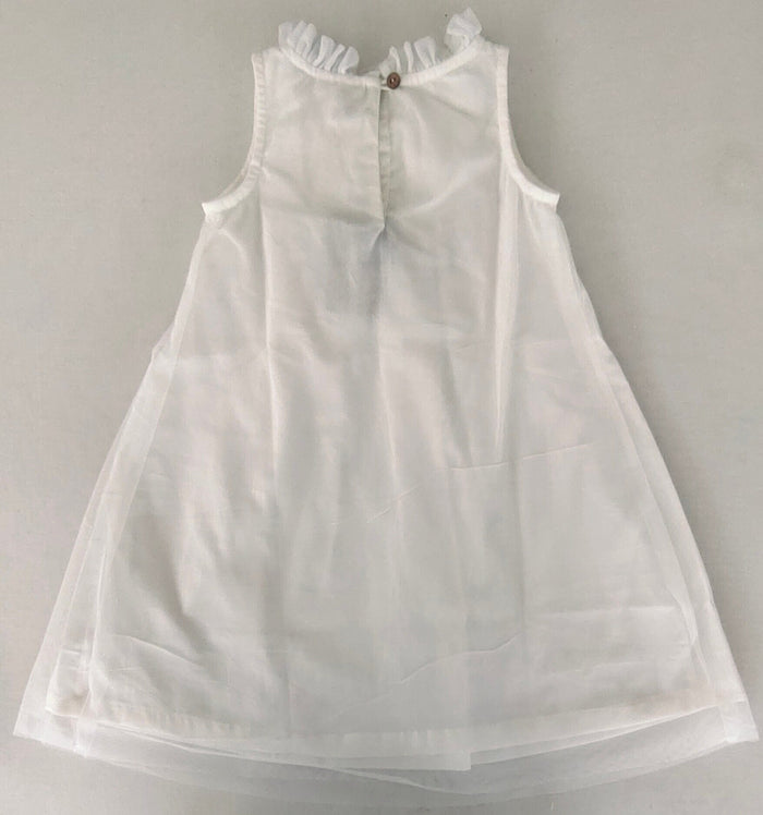 Elegant Lavender Nylon Net Tulle Dress with Ruffle Neck for Kids & Infants DRESS Yo Baby India