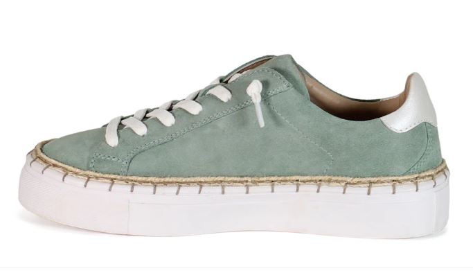Em Belish Mint Suede/Leather Shoes