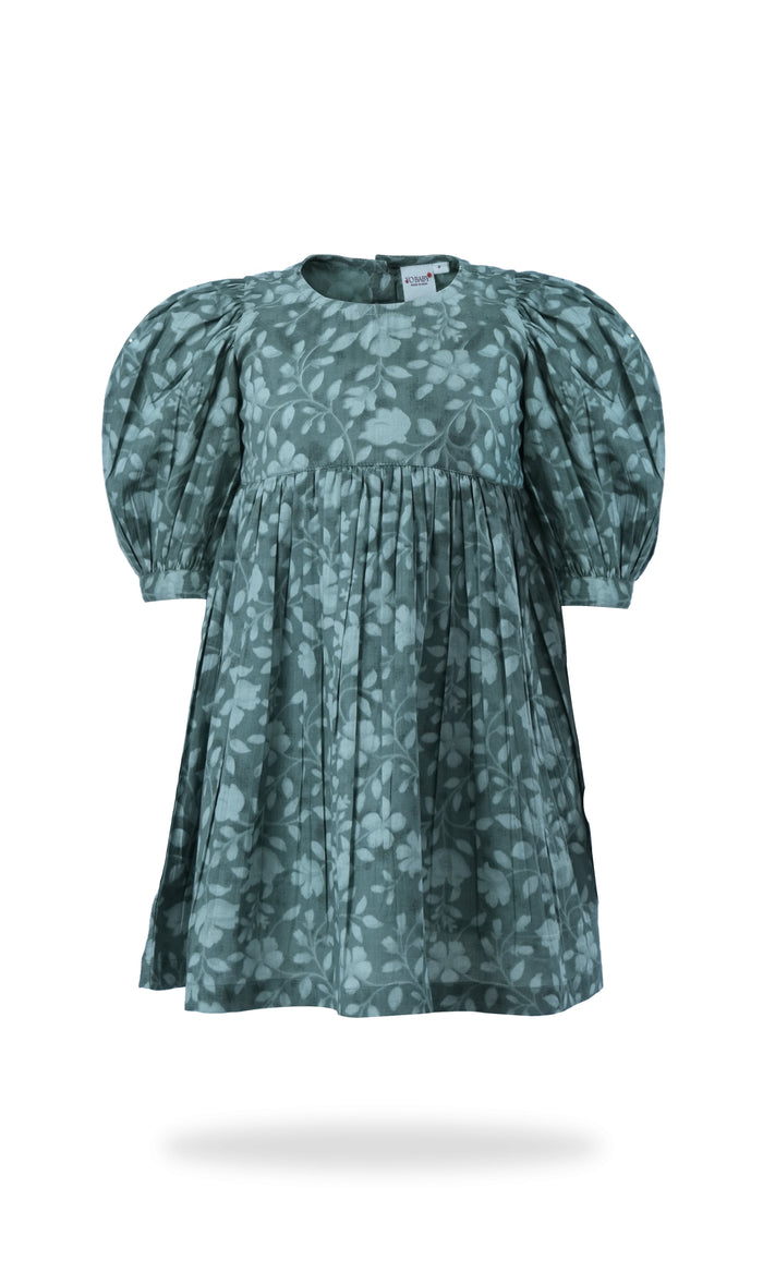 Emma Dress : SAGE : Infant : Toddler : Tween dress & diaper cover Yo Baby India