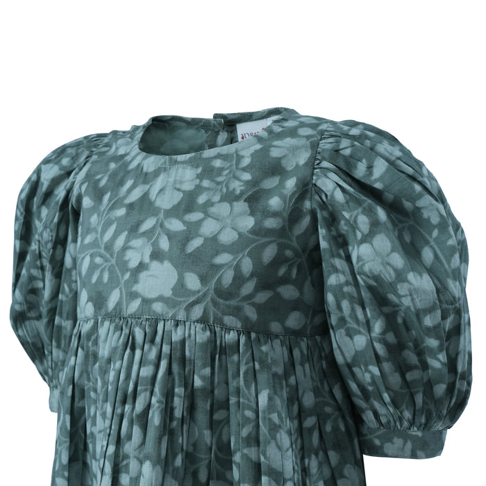 Emma Dress : SAGE : Infant : Toddler : Tween dress & diaper cover Yo Baby India