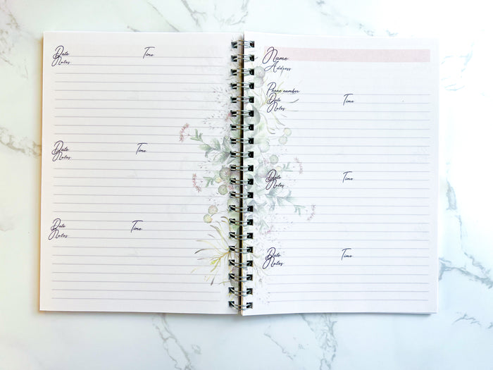 English Meadow Return Visit Notebook - GINGERS