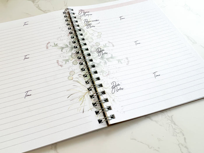 English Meadow Return Visit Notebook - GINGERS