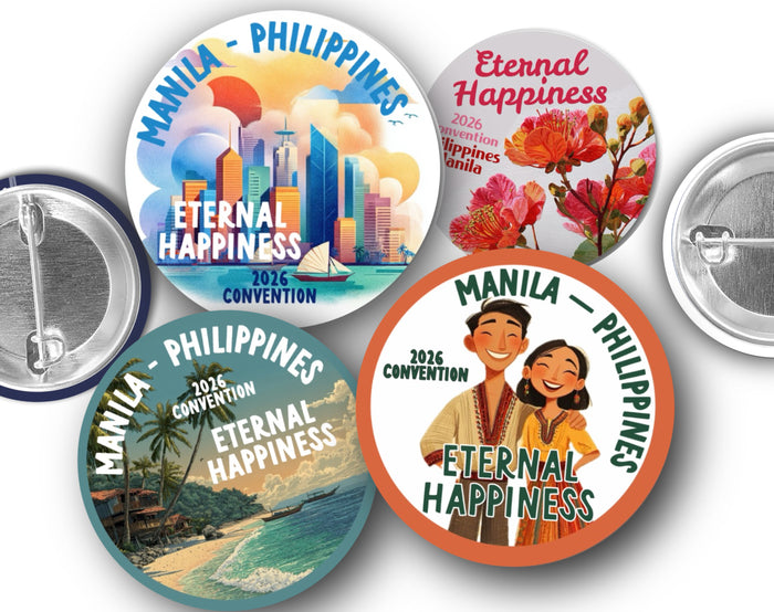 Eternal Happiness Pins - Manila Philippines