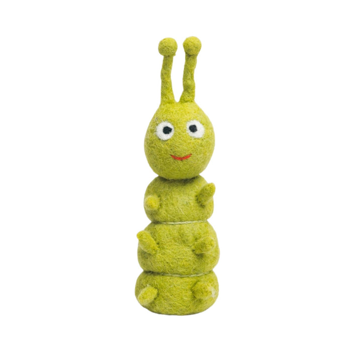 Felt Caterpillar Finger Puppet