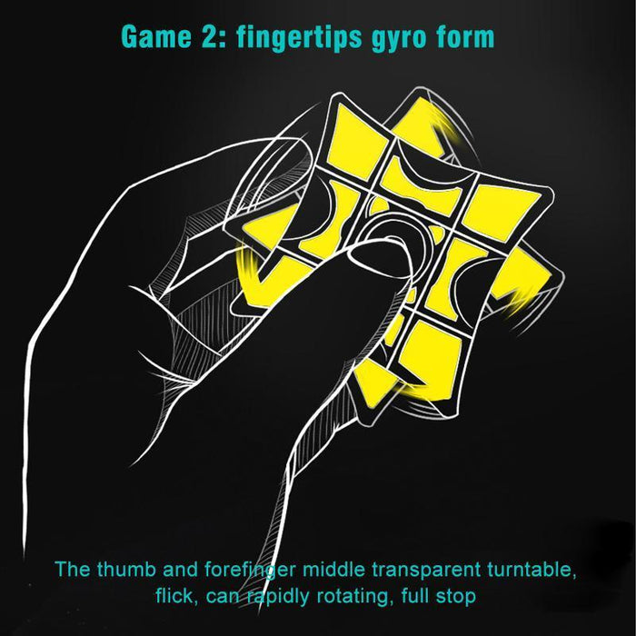 Fingertip Rubik's Cube