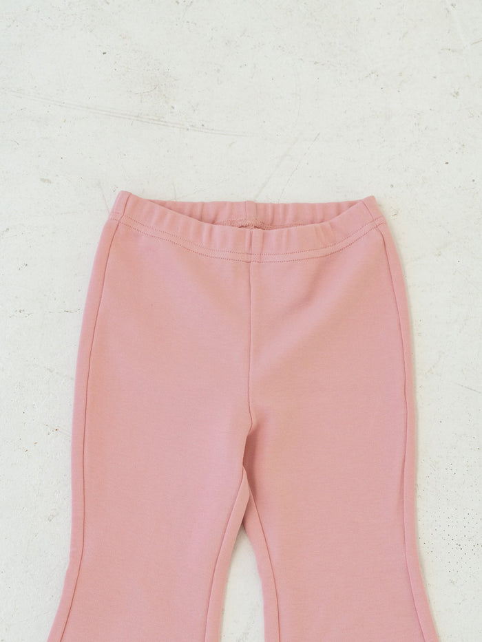 Flare cotton pants