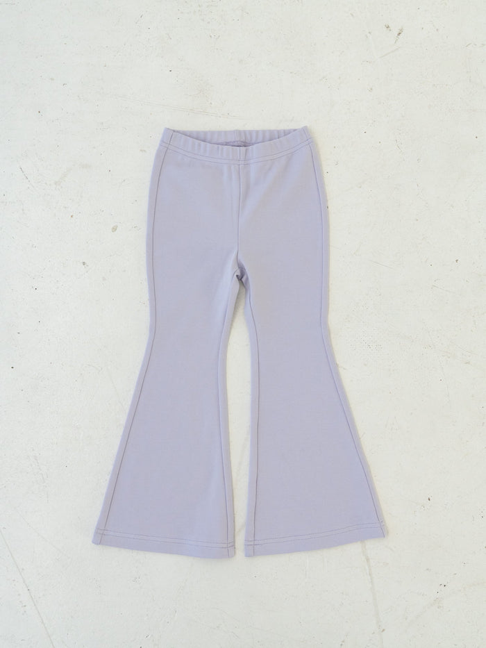 Flare cotton pants