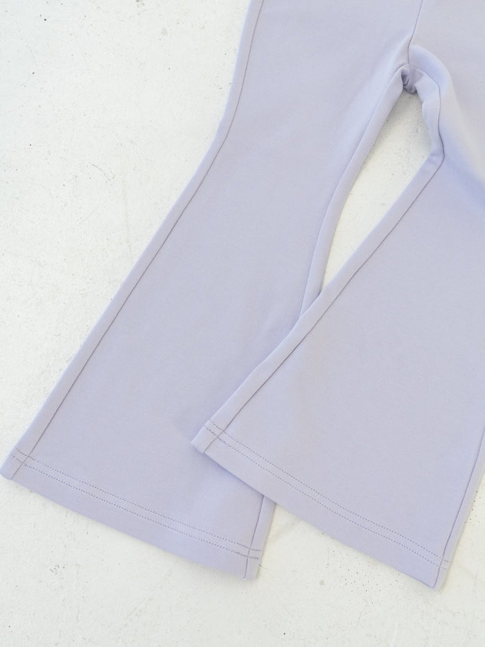 Flare cotton pants
