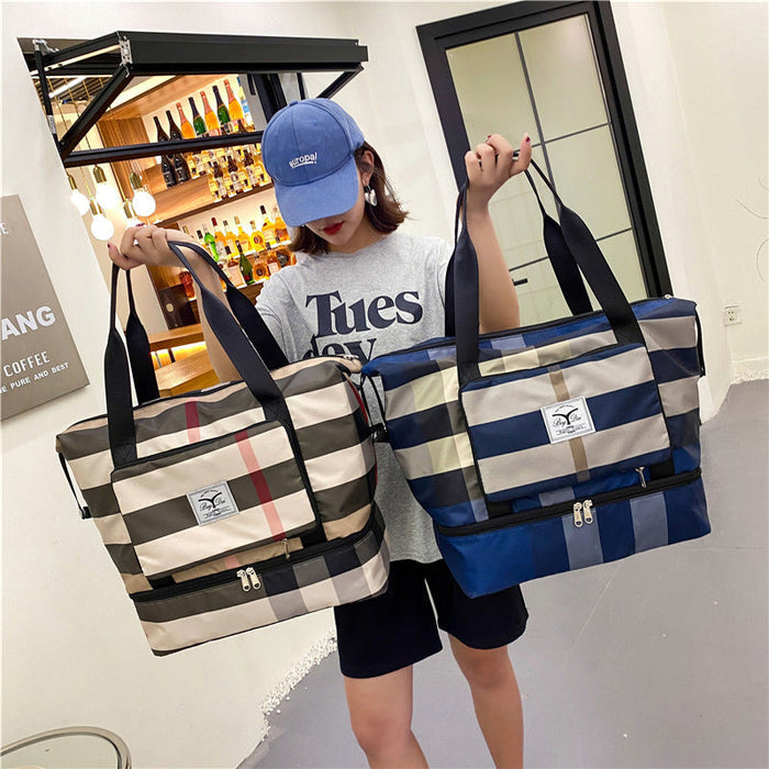 Foldable Dry/Wet Separation Travel Bag
