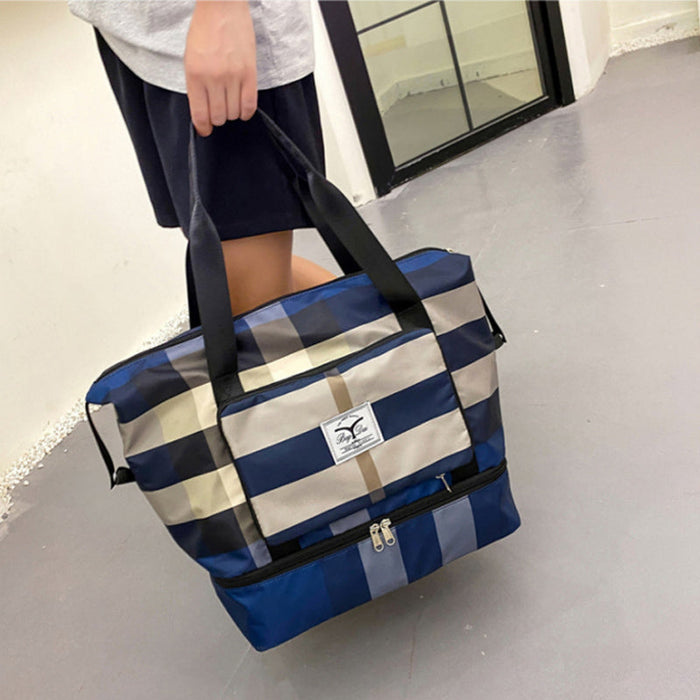 Foldable Dry/Wet Separation Travel Bag