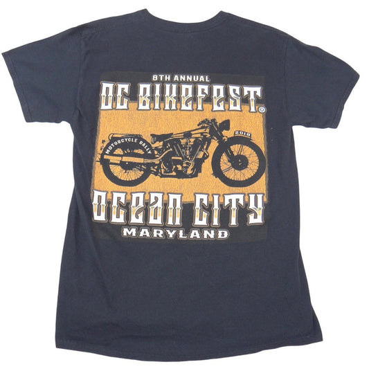 Gildan Mens OC BikeFest 2018 Ocean City Maryland Biker T Shirt Black Medium0