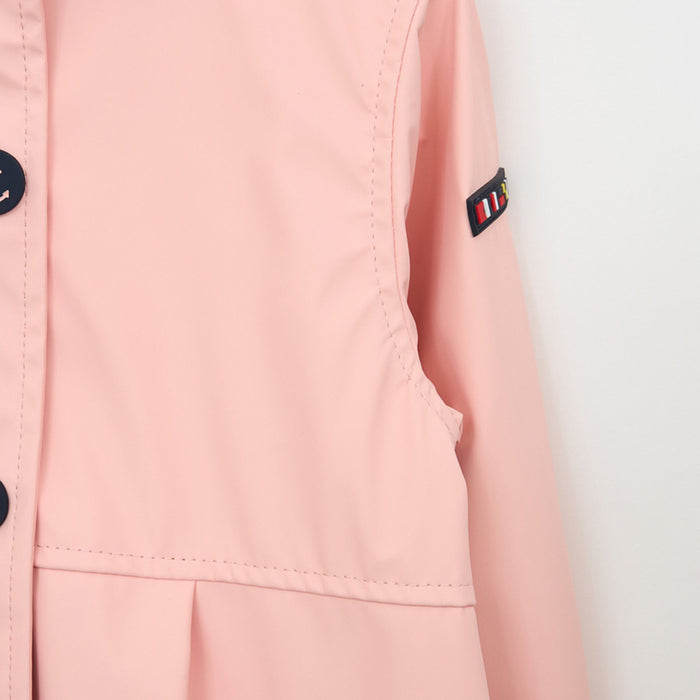 Girl Raincoat with Cotton Lining