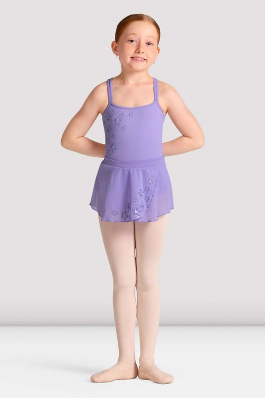 Girls Claire Mesh Wrap Skirt