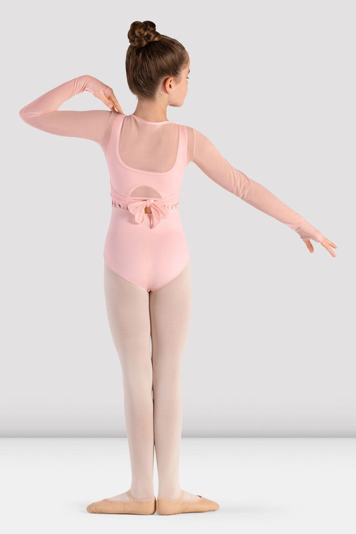 Girls Henny Mesh Wrap Top - BLOCH EU