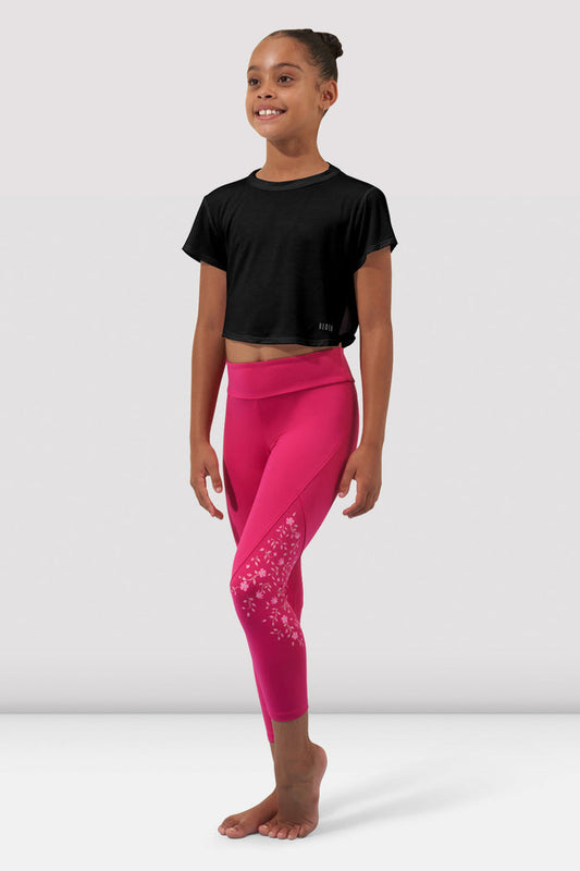 Girls Kyla Relaxed Fit Cropped T-Shirt - BLOCH EU