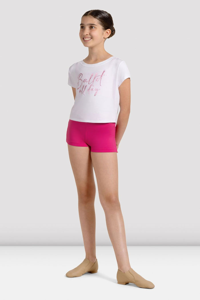 Girls Mirella Ballet Print Top - BLOCH EU