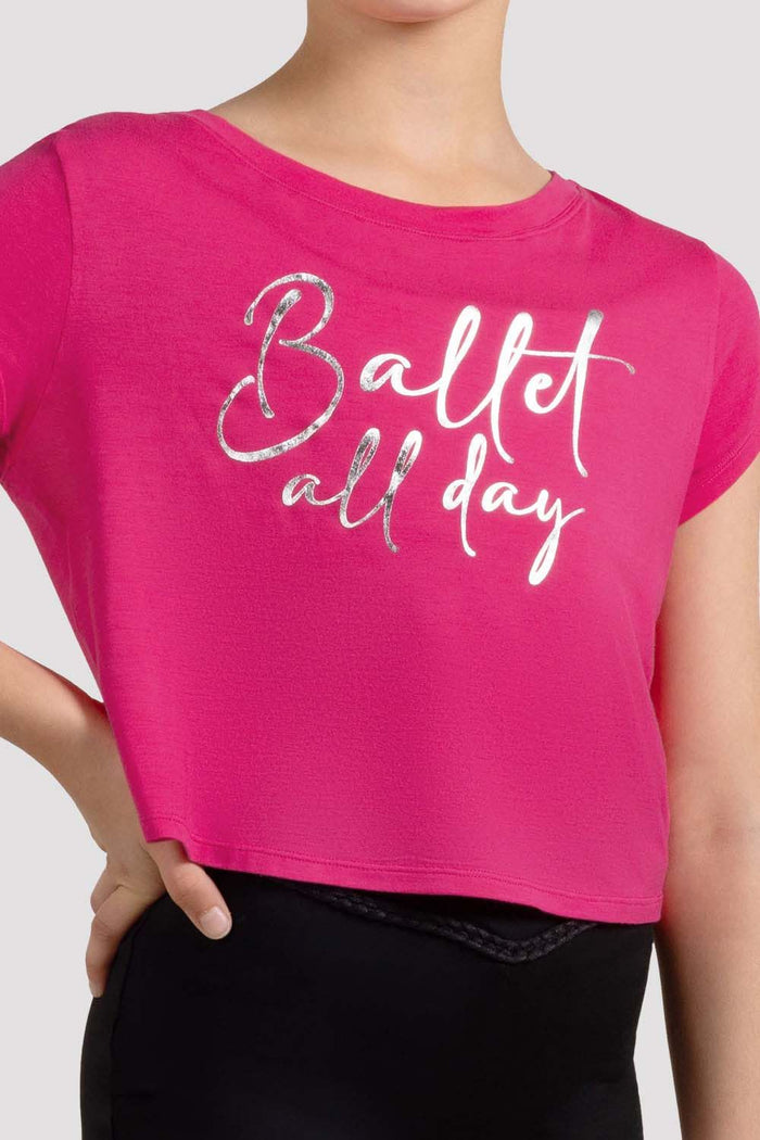 Girls Mirella Ballet Print Top