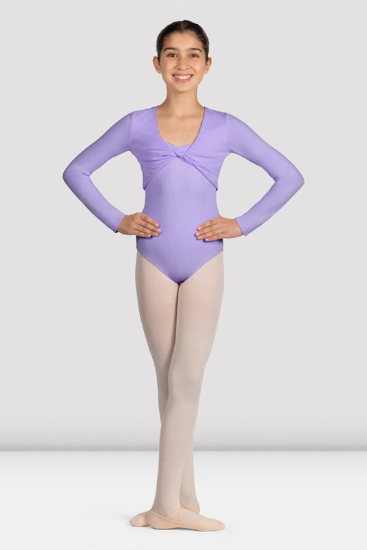 Girls Mirella Glow Girl Twist Front Top - BLOCH EU