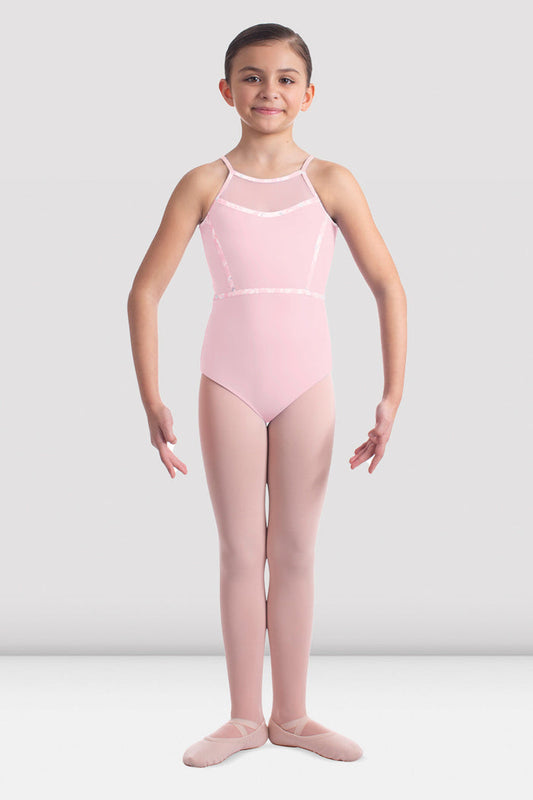 Girls Mirella Jardin Bind Halter Leotard
