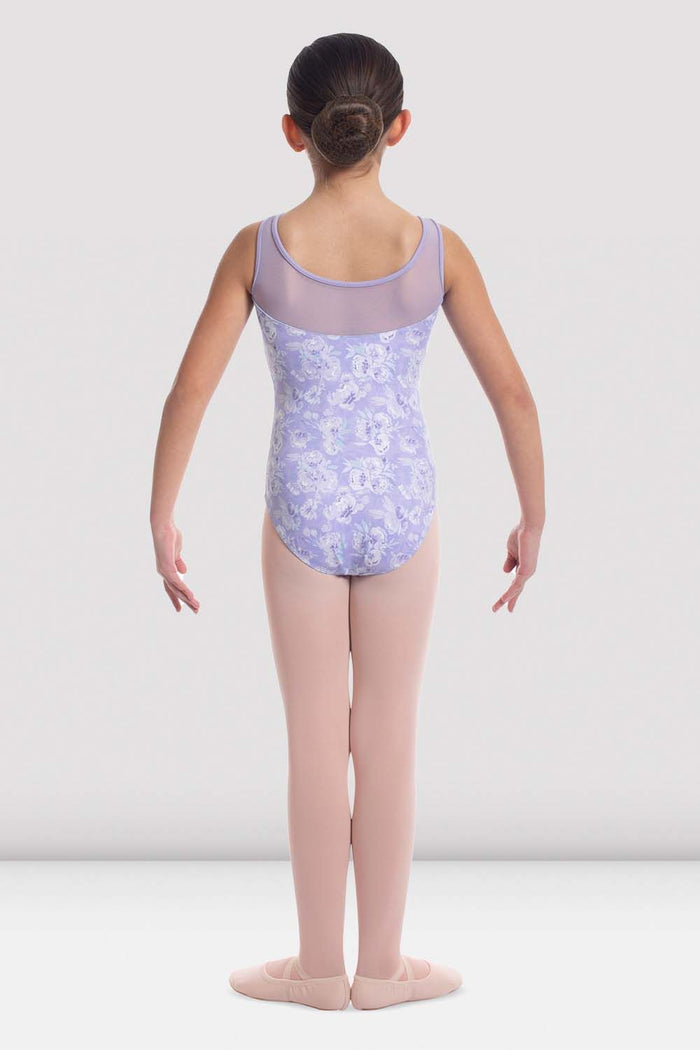 Girls Mirella Jardin Mesh Tank Leotard