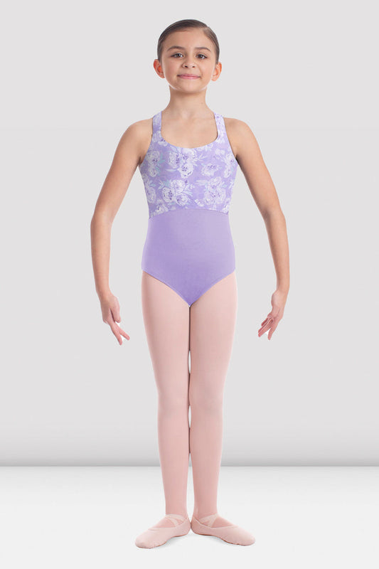 Girls Mirella Jardin Scoop Neck Camisole Leotard