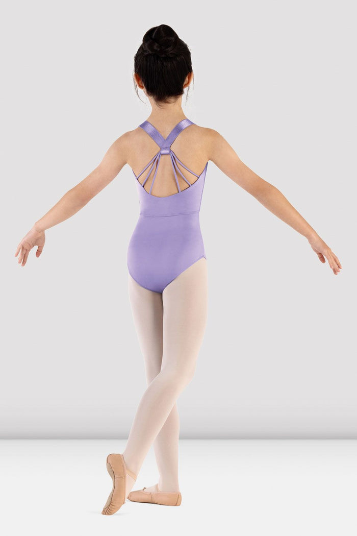 Girls Mirella Majesty Cross Back Leotard