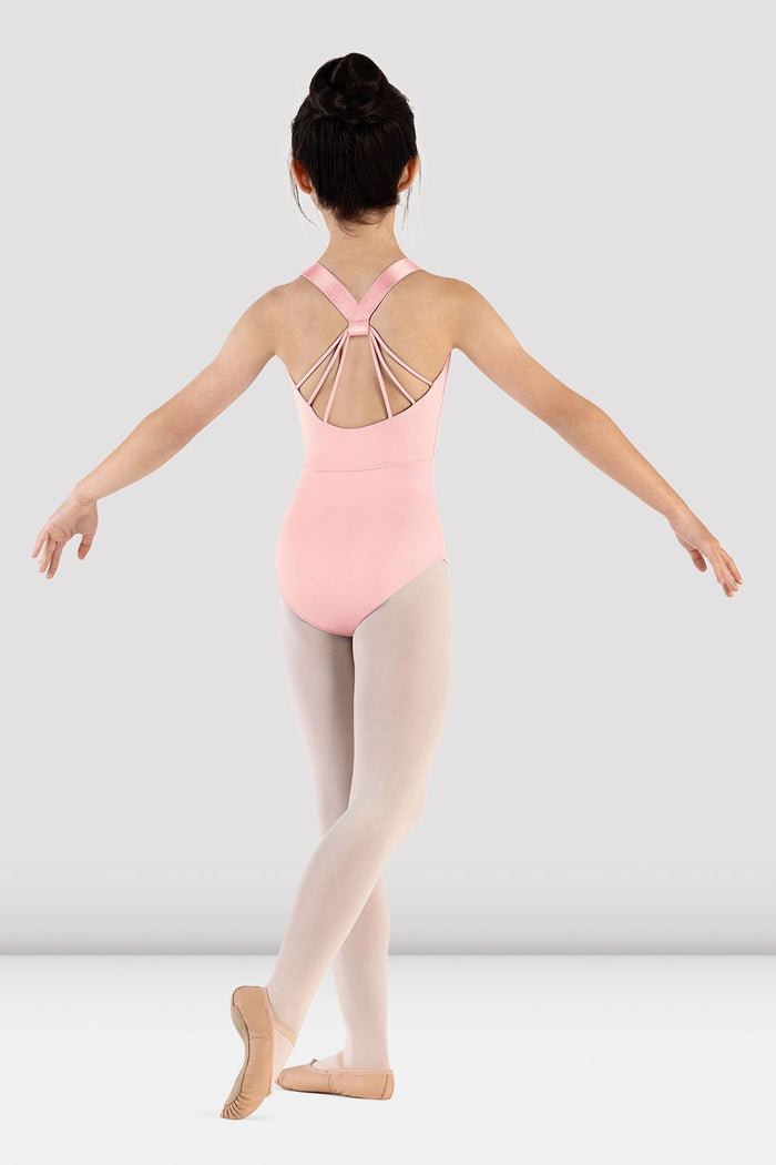 Girls Mirella Majesty Cross Back Leotard