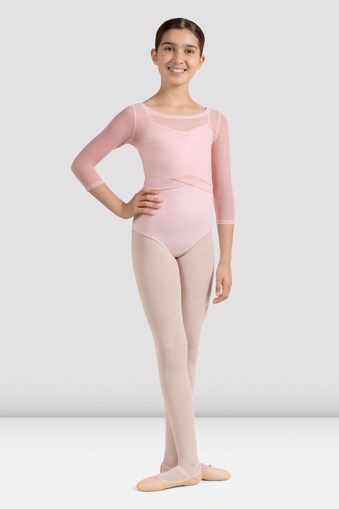 Girls Mirella Miami 3/4 Sleeve Top - BLOCH EU
