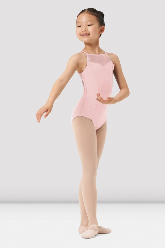 Girls Mirella Paisley Halterneck Leotard - BLOCH EU