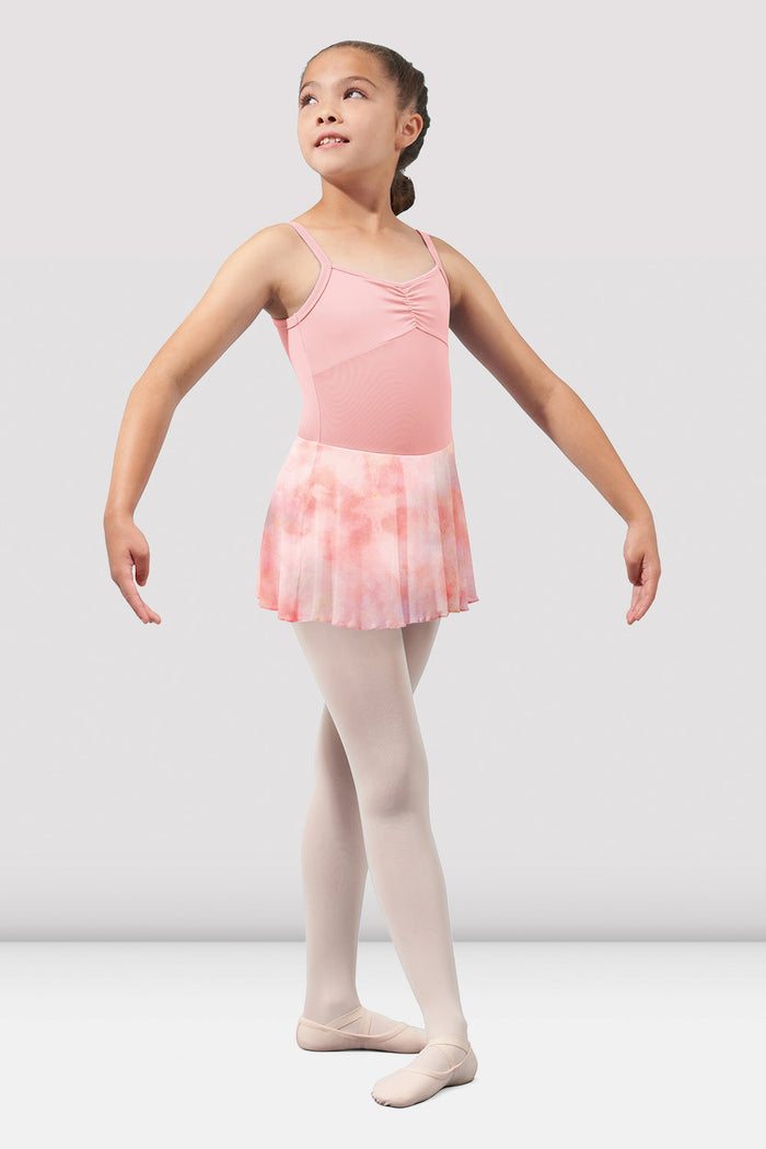 Girls Mirella Watercolour Camisole Skirted Leotard - BLOCH EU