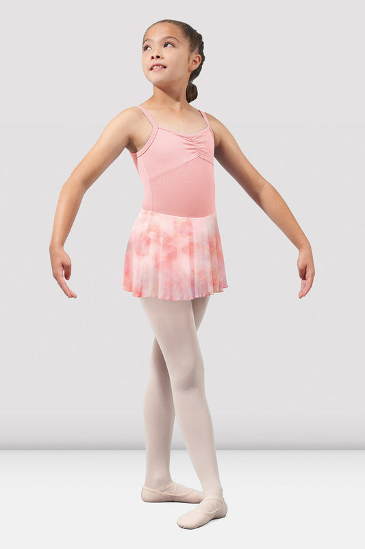Girls Mirella Watercolour Camisole Skirted Leotard - BLOCH EU