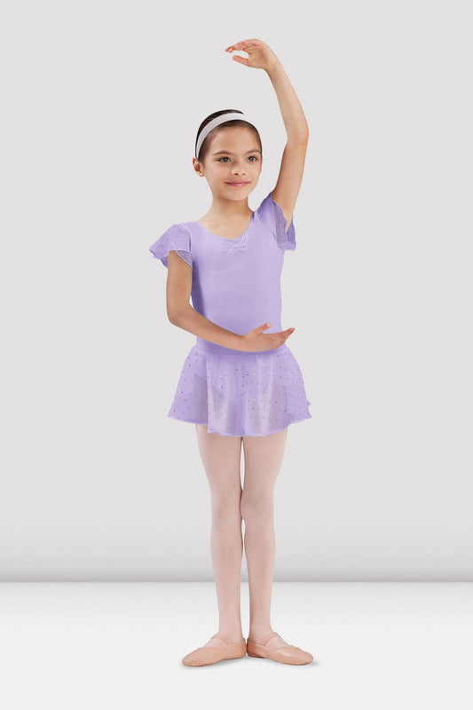 Girls Olesia Georgette Sequin Skirt