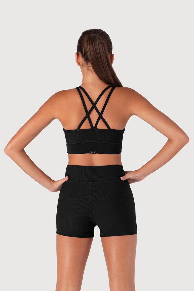 Girls Rib Striker Crop Top