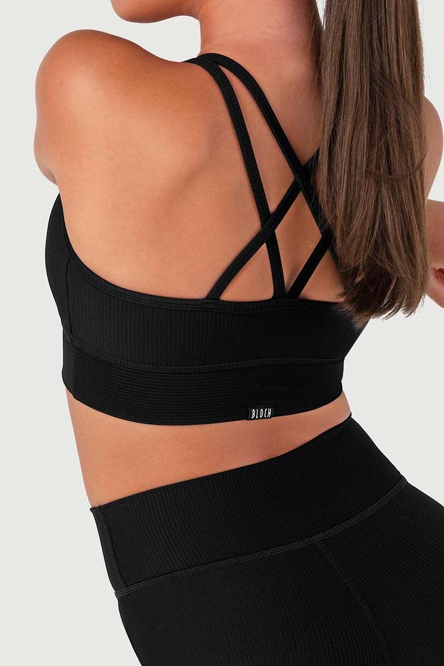 Girls Rib Striker Crop Top