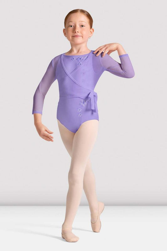 Girls Rolanda Long Sleeve Wrap Top