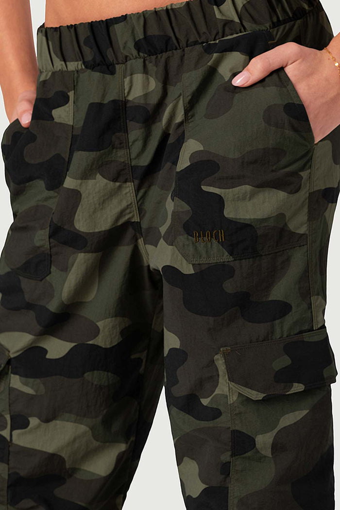 Girls Urban Camo Cargo Pant - BLOCH EU