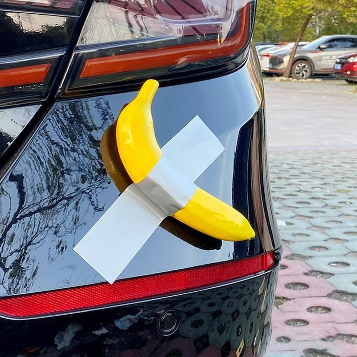 Hand Painted Duct Tape Banana
