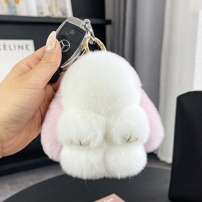 Handmade Soft Bunny PomPom Charms（Boxed Edition）