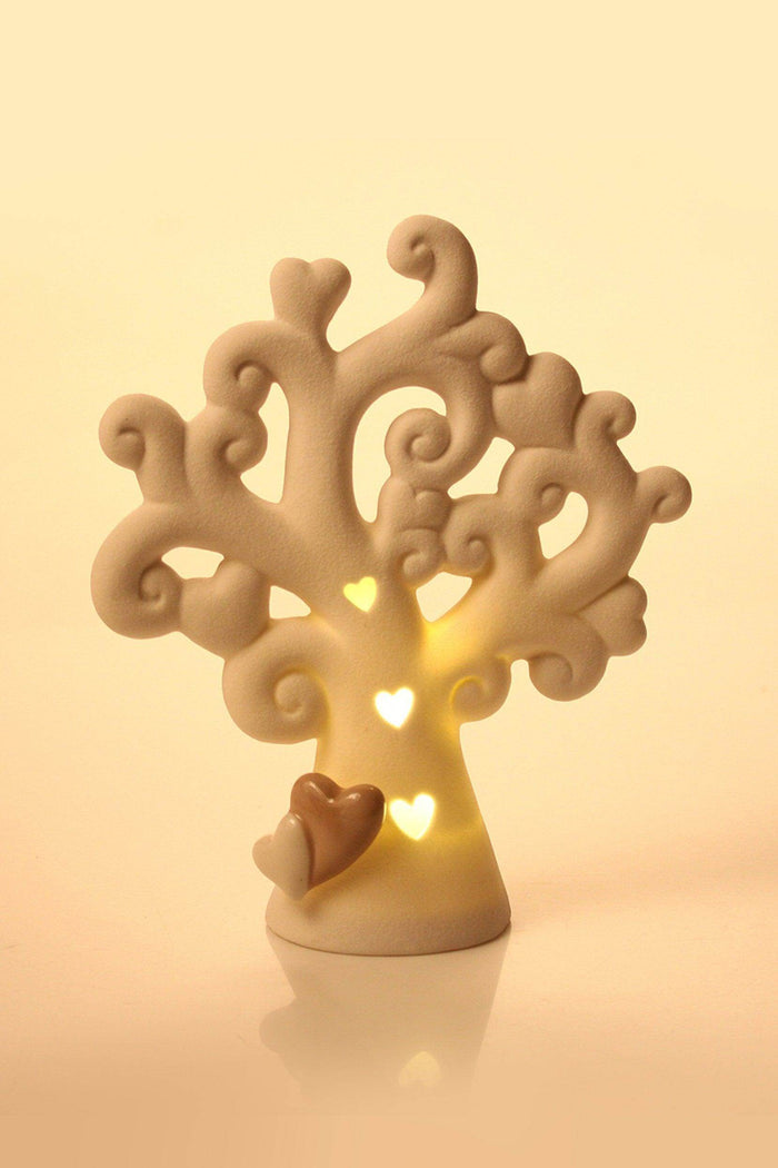 Handmade Tree of Love Light Up Sculpture 7.9Inch CGF0200 (Set of 1 pcs) - COCOMELODY