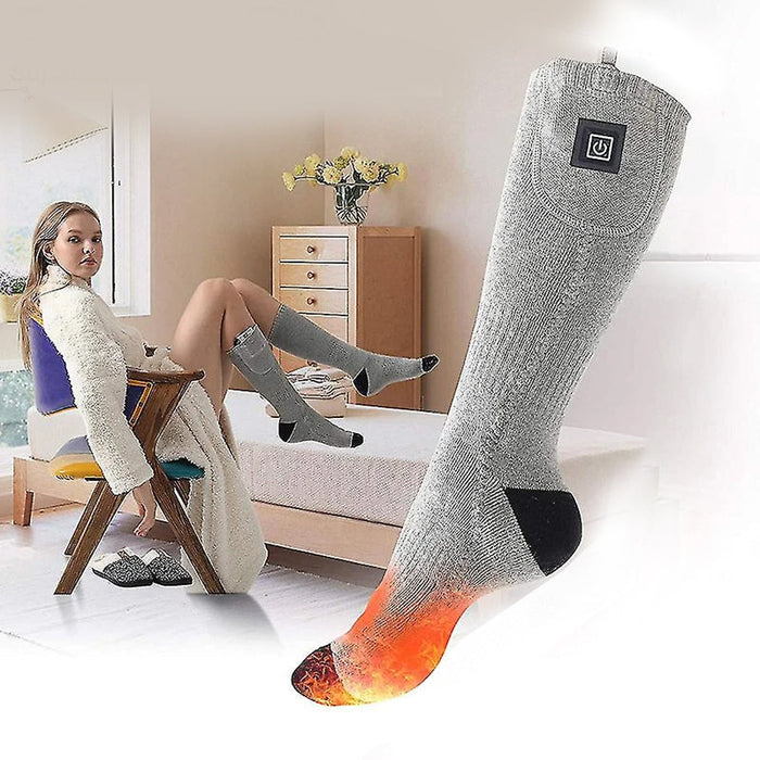 Heated Socks with Adjustable Temperature