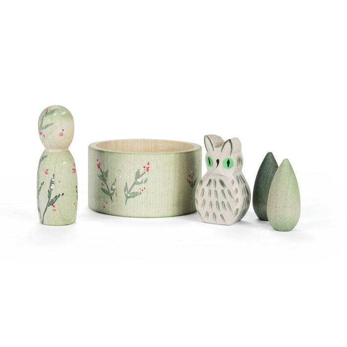 Hello Winter with Ostheimer Owl