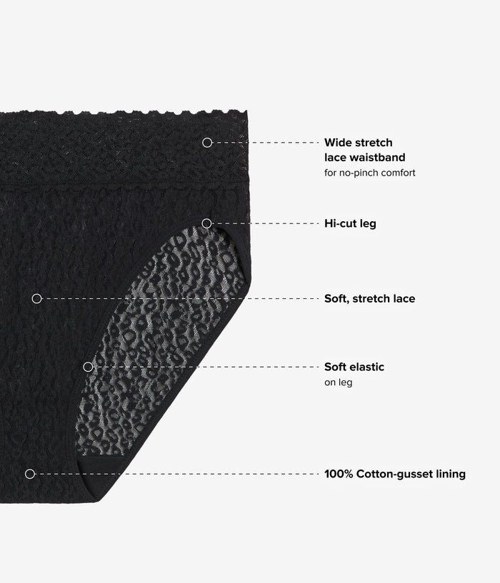 High Bar™ Hi Cut: Black