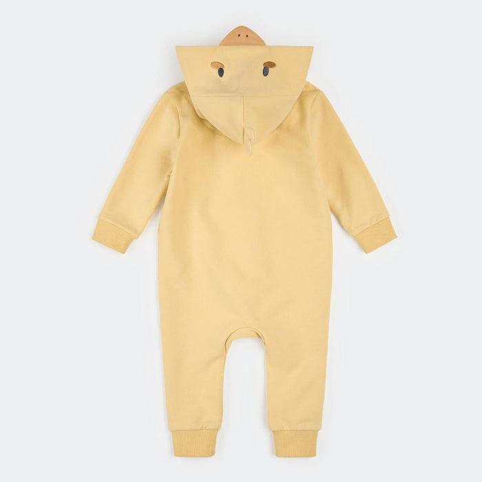 Hooded Baby Chick Yellow Playsuit