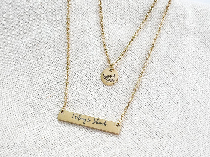 I Belong to Jehovah - Layered Necklace