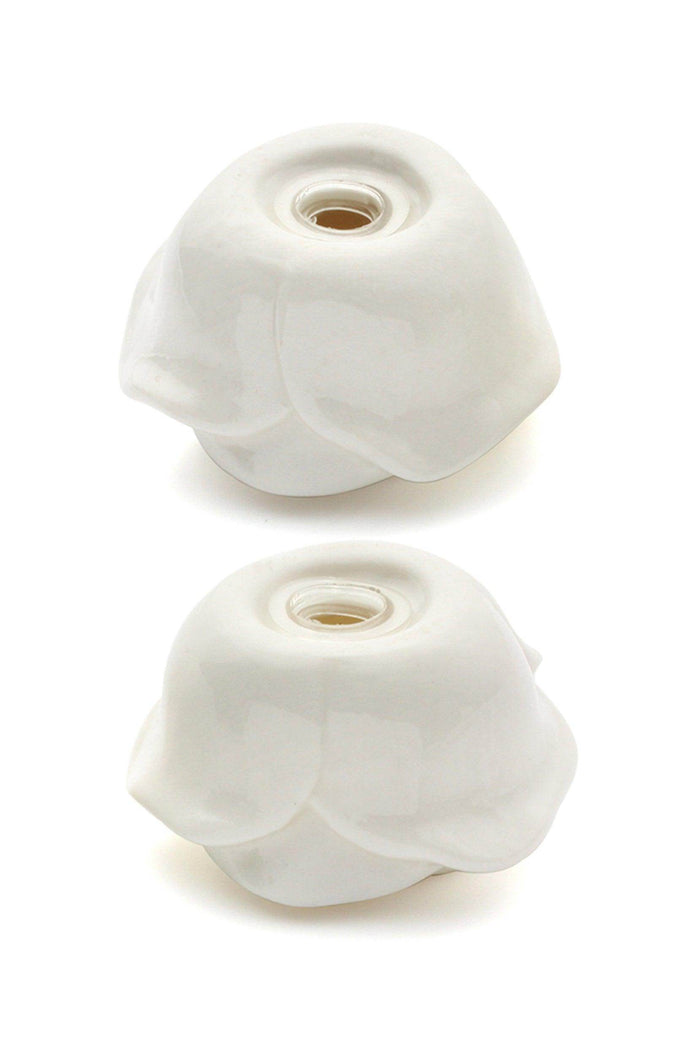 In Bloom Ceramic Rose Salt and Pepper Shakers CGF0183 (Set of 6 pcs) - COCOMELODY