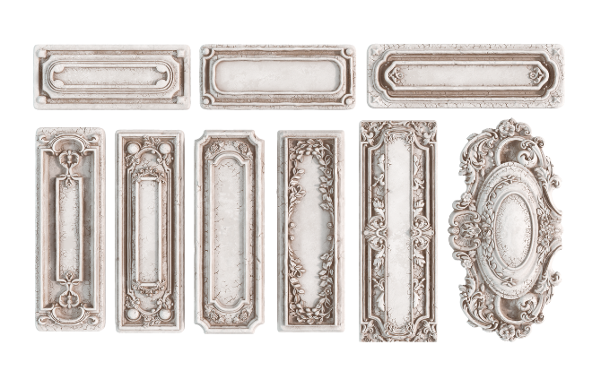 IOD -  Conservatory Labels Décor Mould