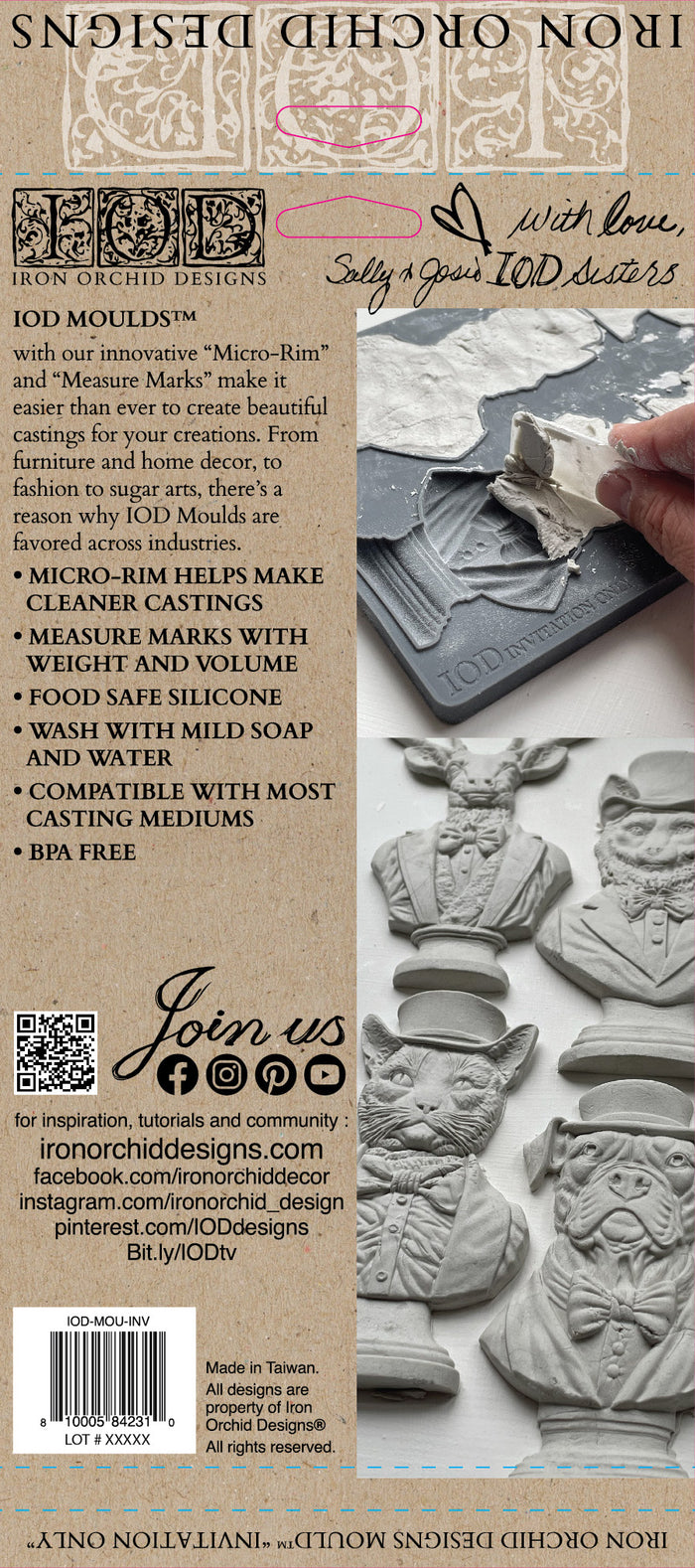 IOD - Invitation Only Décor Mould