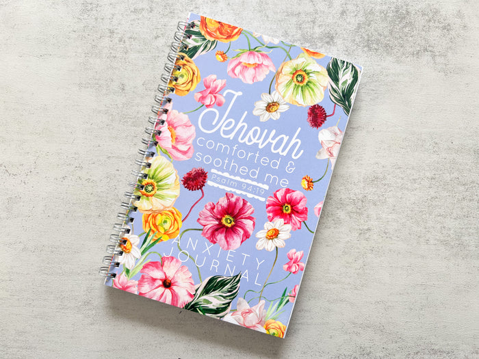 Jehovah Comforted And Soothed Me Anxiety Journal - GINGERS