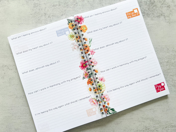 Jehovah Comforted And Soothed Me Anxiety Journal - GINGERS